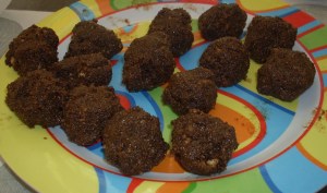 trufas de torta