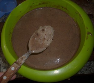 arroz con leche chocolatada