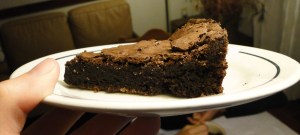 Marquise de chocolate