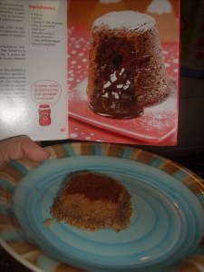 Qreceta - Volcanes de chocolate