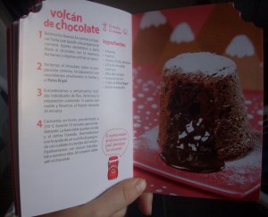 Qreceta - Volcanes de chocolate