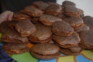 Qreceta - Alfajores de chocolate