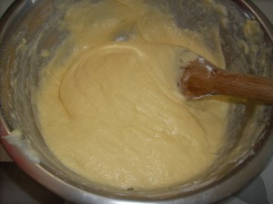 Torta de chocolate blanco y negro