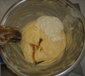 Torta de chocolate blanco y negro
