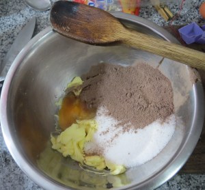 Salchichón de chocolate