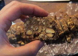 Salchichón de chocolate