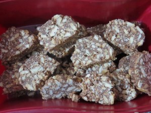 Salchichón de chocolate