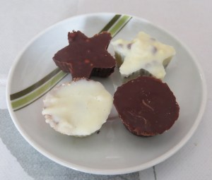 bombones rellenos de ganache