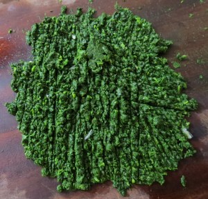 Tortilla de espinaca