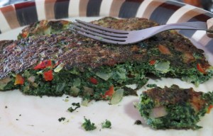 Tortilla de espinaca