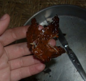 dulce de leche quemado