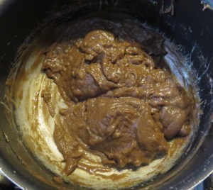 Soufflé de chocolate