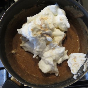 Soufflé de chocolate