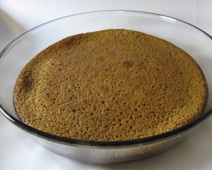 Soufflé de chocolate