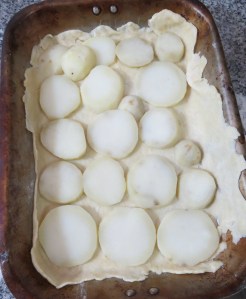 Pastel de papa, jamón y queso