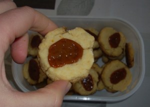 ojitos de dulce de leche