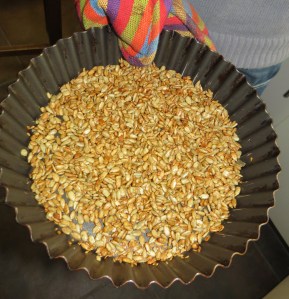 girasol en salsa de soja