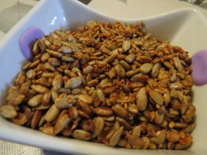 girasol en salsa de soja