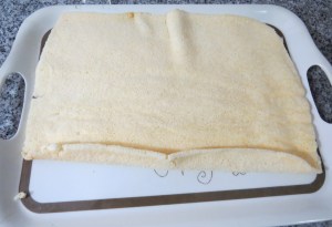 Arrollado de dulce de leche