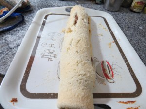 Arrollado de dulce de leche