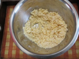 torta de coco y dulce de leche