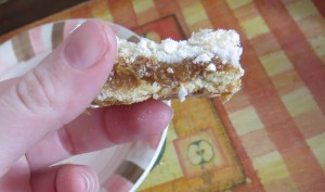 torta de coco y dulce de leche