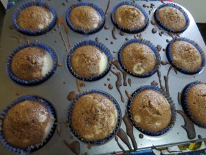 Cupcakes mixtos y rellenos