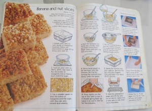 torta de banana y nueces