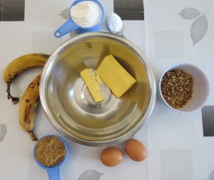 torta de banana y nueces