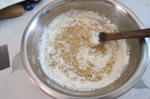 torta de banana y nueces