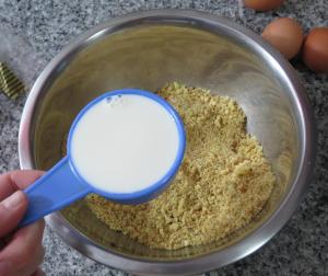 Torta de coco y dulce de leche