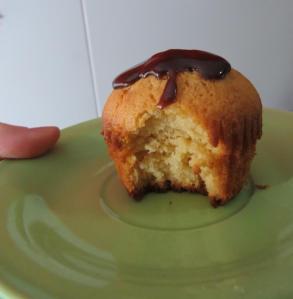 magdalenas de dulce de leche