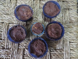 Magdalenas de chocolate