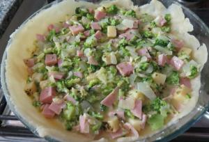 pastel de broccoli