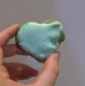 Sombreritos de azúcar celestes