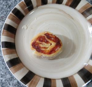 arrolladitos de jamón y queso