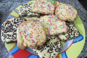 galletitas coloridas