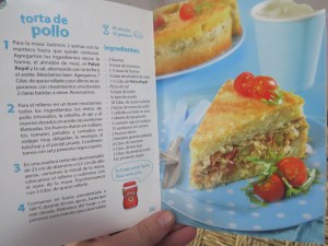 torta de pollo