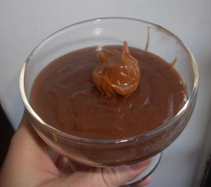 crema de chocolate