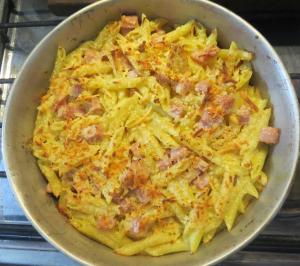 Pasta gratinada 