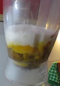 torta coco y dulce de leche