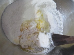 Brownies chocolate blanco y batata