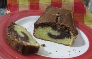 budín marmolado 