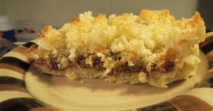 tarta coco dulce de leche