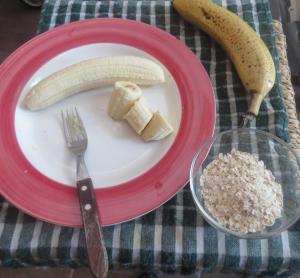 galletitas avena y banana
