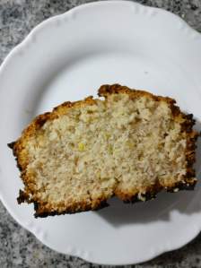 budín banana vegano