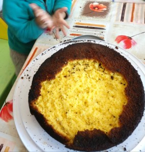 torta mandarina zanahoria