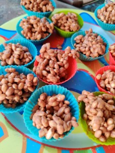 bolitas chocolate y arroz