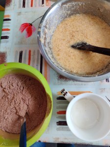 torta banana chocolate