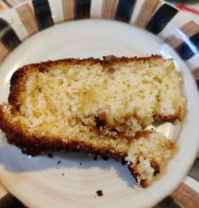 torta de coco y miel